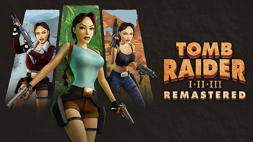 Tomb Raider I-III Remastered Starring Lara Croft - Nintendo Switch, Nintendo Switch – OLED Model, Nintendo Switch Lite [Digital]