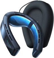 TORRAS - COOLiFY Cyber Wearable Air Conditioner 6000mAh - Cascade Black - Front_Zoom