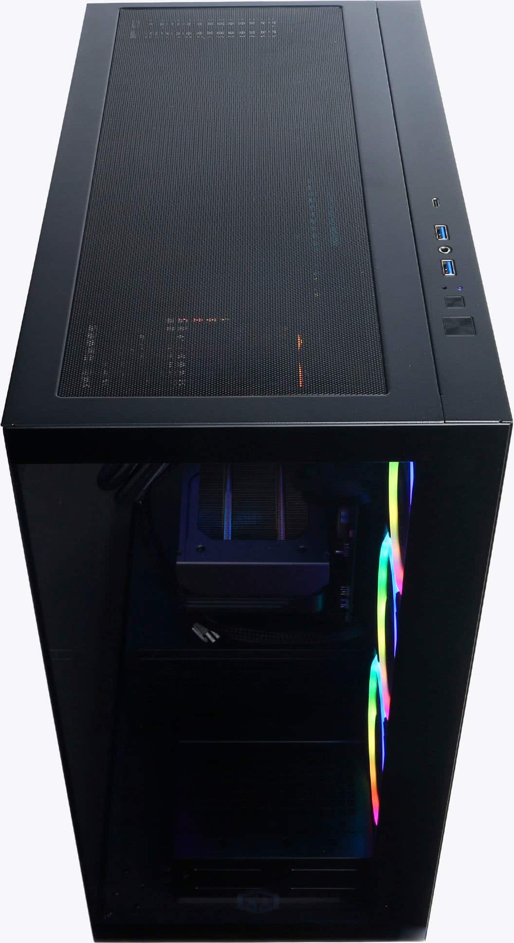 Alt View 12. CyberPowerPC - Gamer Supreme Gaming Desktop - Intel Core i7-14700KF - 32GB Memory - NVIDIA GeForce RTX 4060 Ti 16GB - 2TB SSD - Black.