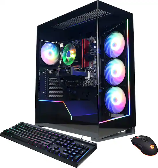 CyberPowerPC Gamer Master Gaming Desktop AMD Ryzen 5 5500 16GB