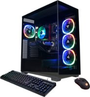 CyberPowerPC - Gamer Xtreme Gaming Desktop - Intel Core i5-14400F - 16GB Memory - NVIDIA GeForce RTX 4060 8GB - 1TB SSD - Black - Front_Zoom