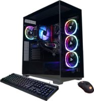 CyberPowerPC - Gamer Xtreme Gaming Desktop - Intel Core i7-14700F - 16GB Memory - NVIDIA GeForce RTX 4060 Ti 8GB - 2TB SSD - Black - Front_Zoom