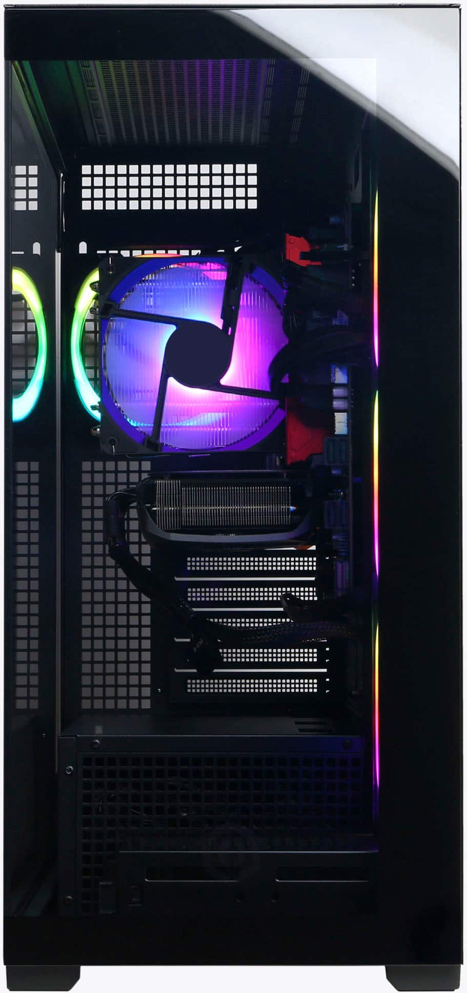 Alt View 11. CyberPowerPC - Gamer Xtreme Gaming Desktop - Intel Core i7-14700F - 16GB Memory - NVIDIA GeForce RTX 4060 Ti 8GB - 2TB SSD - Black.