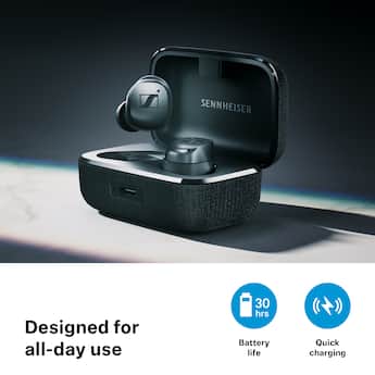Sennheiser MOMENTUM True Wireless 4 Earbuds Black - Best Buy Sennheiser MOMENTUM True Wireless 4 Earbuds Black - Best Buy