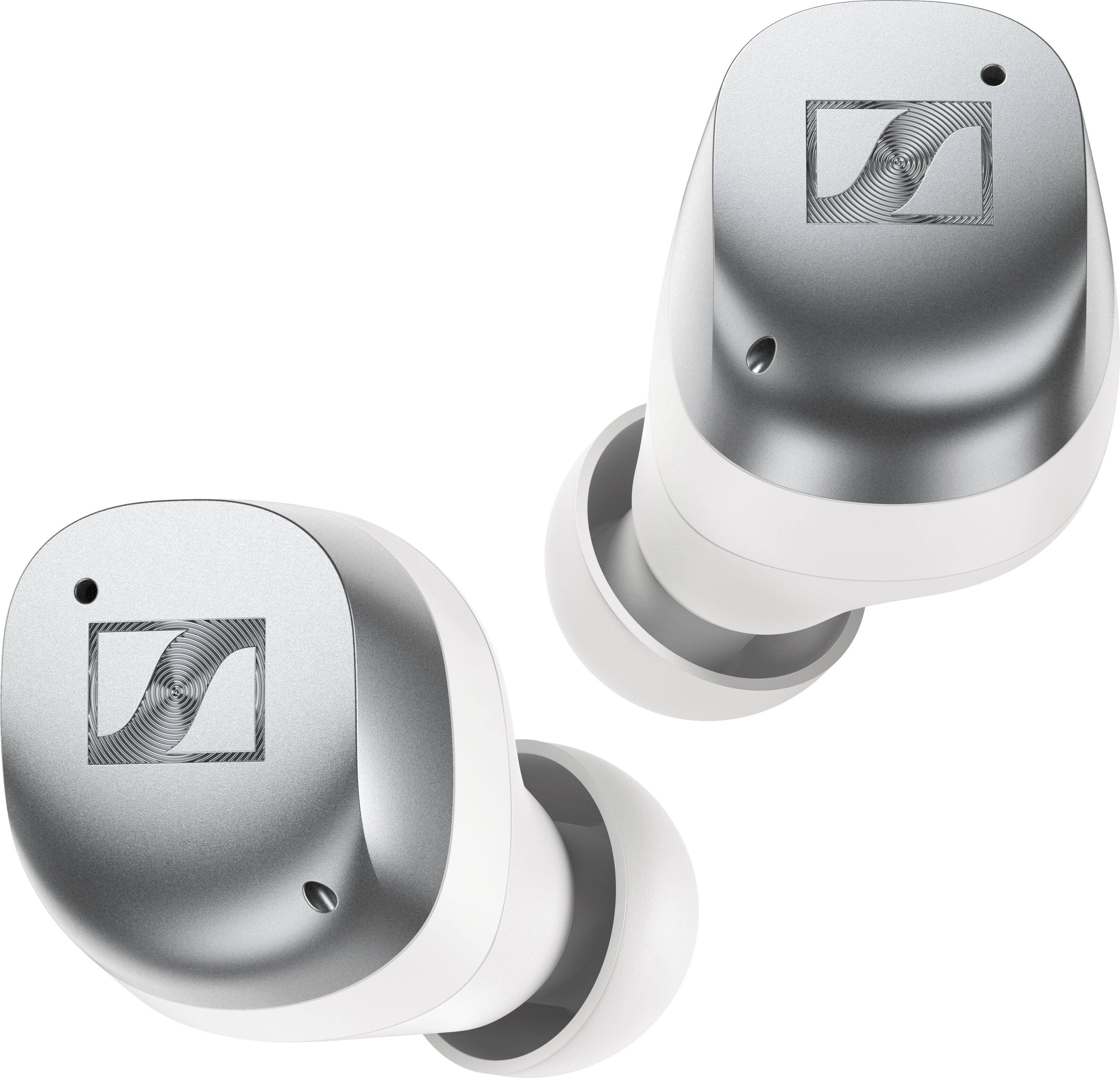 Angle. Sennheiser - MOMENTUM True Wireless 4 Earbuds - White.