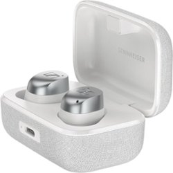 Sennheiser - MOMENTUM True Wireless 4 Earbuds - White - Front_Zoom