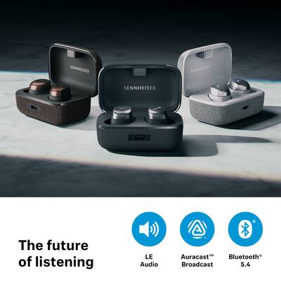 Sennheiser MOMENTUM True Wireless 4 Earbuds Copper MTW4 Black Sennheiser MOMENTUM True Wireless 4 Earbuds Copper MTW4 Black