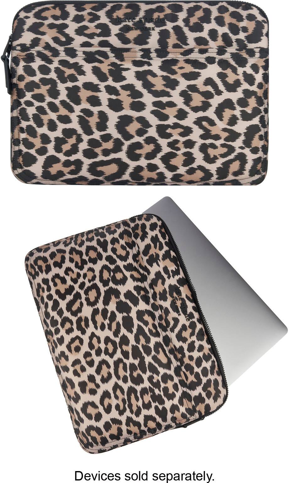 Alt View 16. kate spade new york - Puffer Sleeve  for up to 14" Laptop - Classic Leopard.