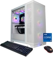 CyberPowerPC - Gamer Supreme Gaming Desktop - Intel Core i9-14900KF - 64GB Memory - NVIDIA GeForce RTX 4070 Ti SUPER 16GB - 2TB SSD - White - Angle_Zoom