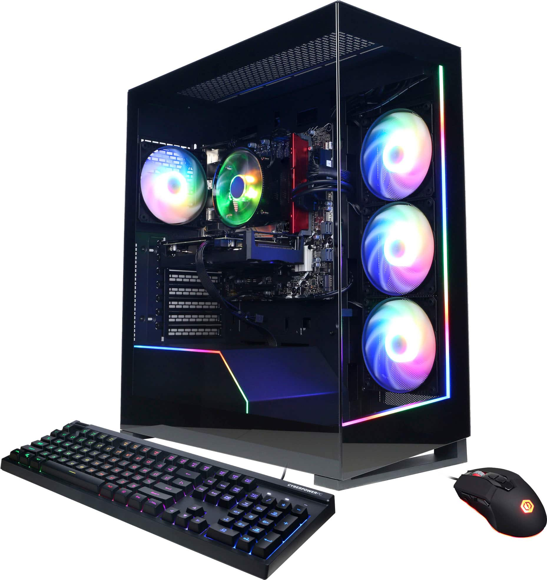 CyberPowerPC Gamer Master Gaming Desktop AMD Ryzen 5 7600 16GB 