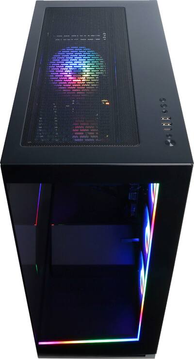 CyberPowerPC - Gamer Master Gaming Desktop - AMD Ryzen 5 5500 - 16GB Memory - NVIDIA GeForce RTX 4060 8GB - 1TB SSD - Black