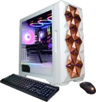 CyberPowerPC - Gamer Supreme Gaming Desktop - AMD Ryzen 9 7900X3D - 32GB Memory - NVIDIA GeForce RTX 4080 SUPER 16GB - 2TB SSD - White - Front_Zoom