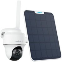 Reolink - 4K 4G LTE Pt Camera with Solar Panel - White - Front_Zoom