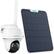 Front. Reolink - 4K 4G LTE Pt Camera with Solar Panel - White.