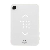 Mysa - Smart Thermostat for Mini-Split Heat Pumps and Air Conditioners - White - Front_Zoom