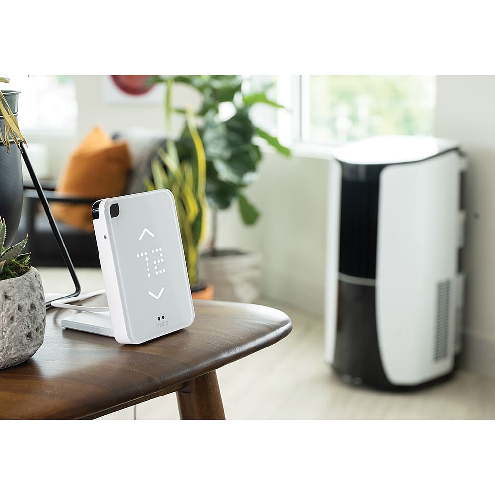 Alt View 18. Mysa - Smart Thermostat for Mini-Split Heat Pumps and Air Conditioners - White.