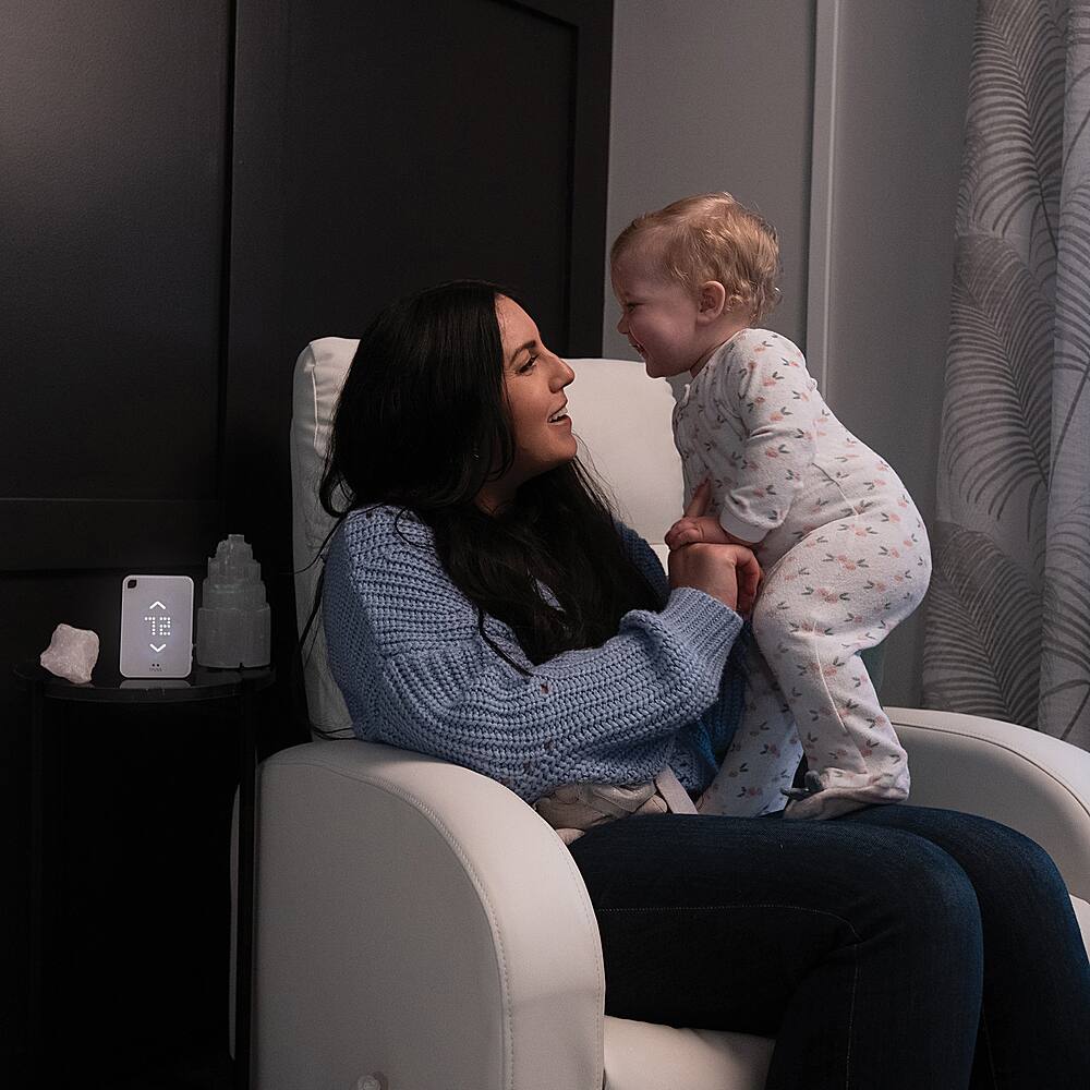 Alt View 21. Mysa - Smart Thermostat for Mini-Split Heat Pumps and Air Conditioners - White.