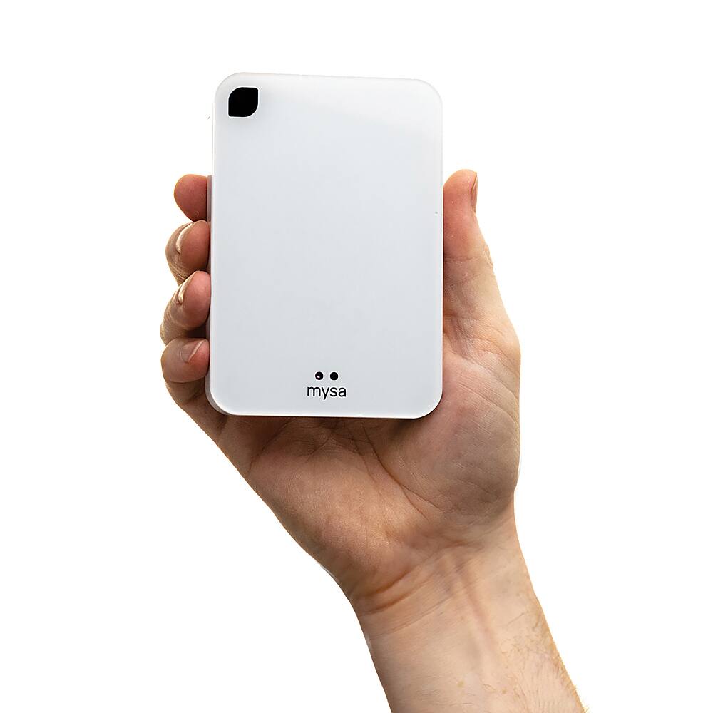 Alt View 25. Mysa - Smart Thermostat for Mini-Split Heat Pumps and Air Conditioners - White.