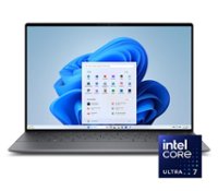 Dell – XPS 13 – 13.4” FHD+ Laptop – Intel Core Ultra 7  – Evo Edition - 16GB Memory – Intel Arc Graphics - 512GB SSD - Graphite - Front_Zoom