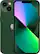 Front. Apple - Geek Squad Certified Refurbished iPhone 13 5G 128GB - Green.