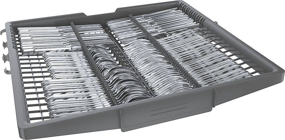 Alt View 26. Bosch - 500 Series 24" Top Control Smart Built-In Stainless Steel Tub Dishwasher - Stainless Steel.