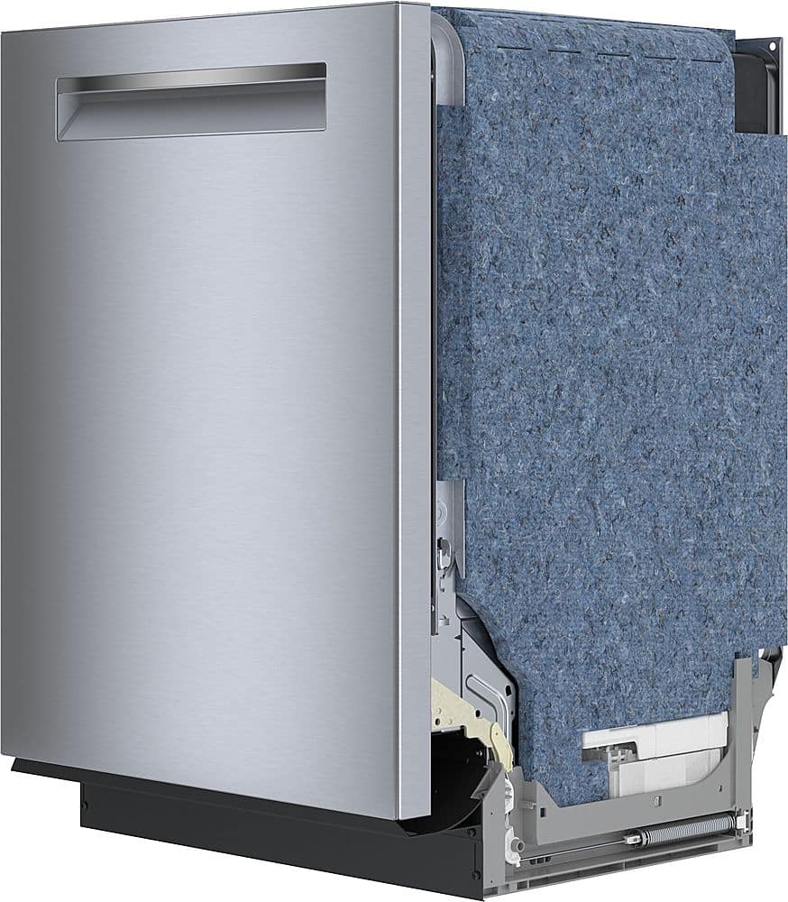 Bosch 500 Series 24 Top Control Smart Built In Stainless Steel Tub Dishwasher Stainless Steel 4324