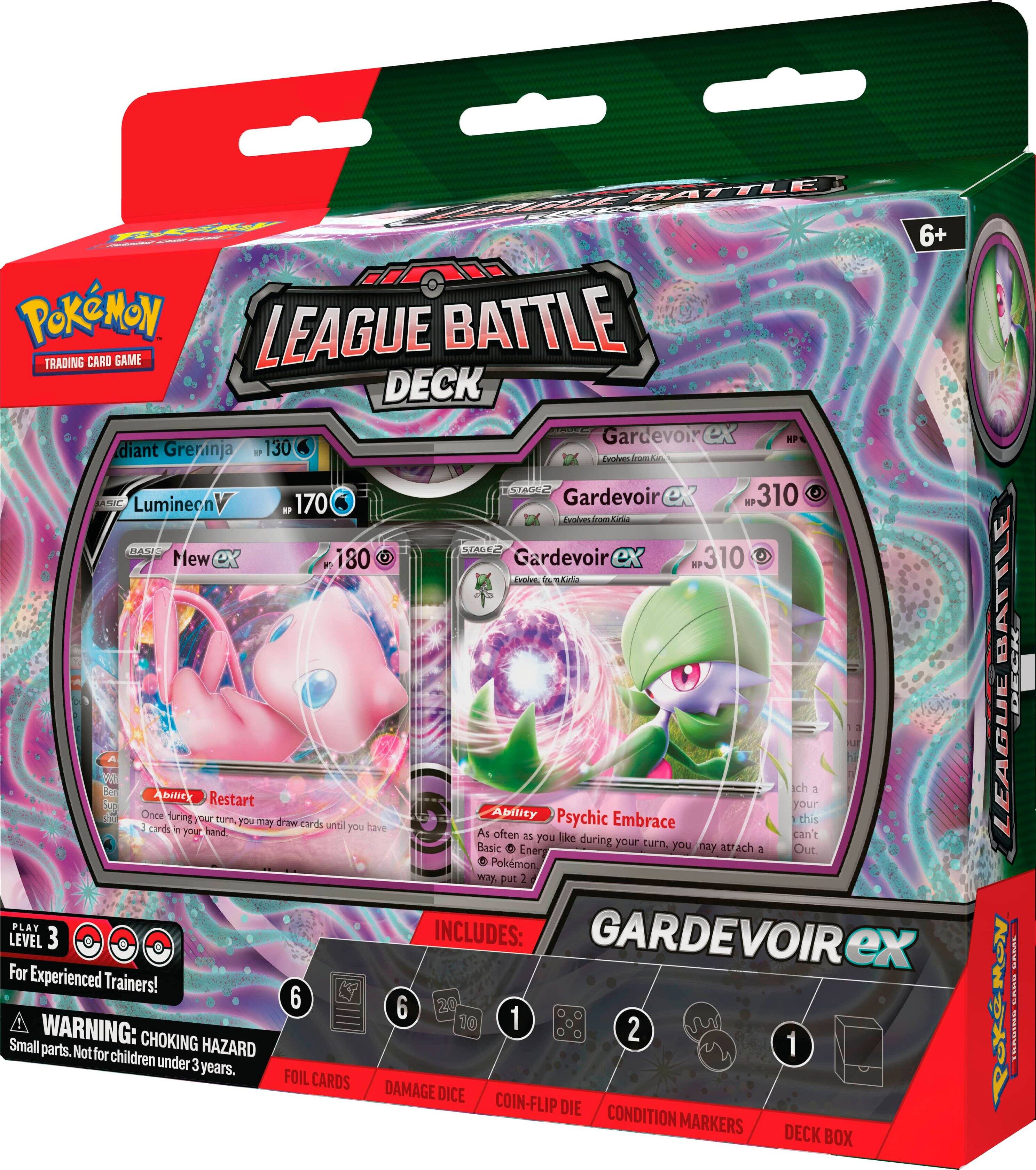 Left. Pokémon - Pokémon TCG: Gardevoir ex League Battle Deck.