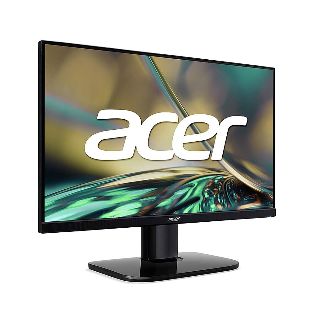 Angle. Acer - KA272U Ebiip 27” IPS LED WQHD Monitor, AMD FreeSync (1 x Display Port 1.2 & 2 x HDMI 2.0 Ports) - Black.