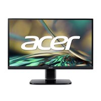 Acer - KA272U Ebiip 27” IPS LED WQHD Monitor, AMD FreeSync (1 x Display Port 1.2 & 2 x HDMI 2.0 Ports) - Black - Front_Zoom