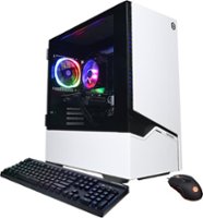 CyberPowerPC - Gamer Master Gaming Desktop - AMD Ryzen 5 8600G - 16GB Memory - NVIDIA GeForce RTX 4060 8GB - 1TB SSD - White - Front_Zoom