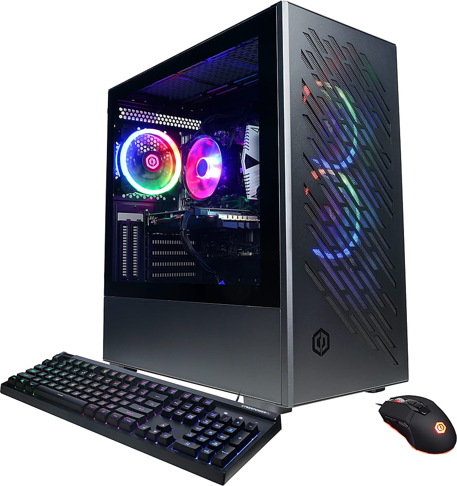 CyberPowerPC Gamer Master Gaming Desktop AMD Ryzen 7 8700G 16GB Memory  NVIDIA GeForce RTX 4060 8GB 2TB SSD Black GMAI3400CPG - Best Buy