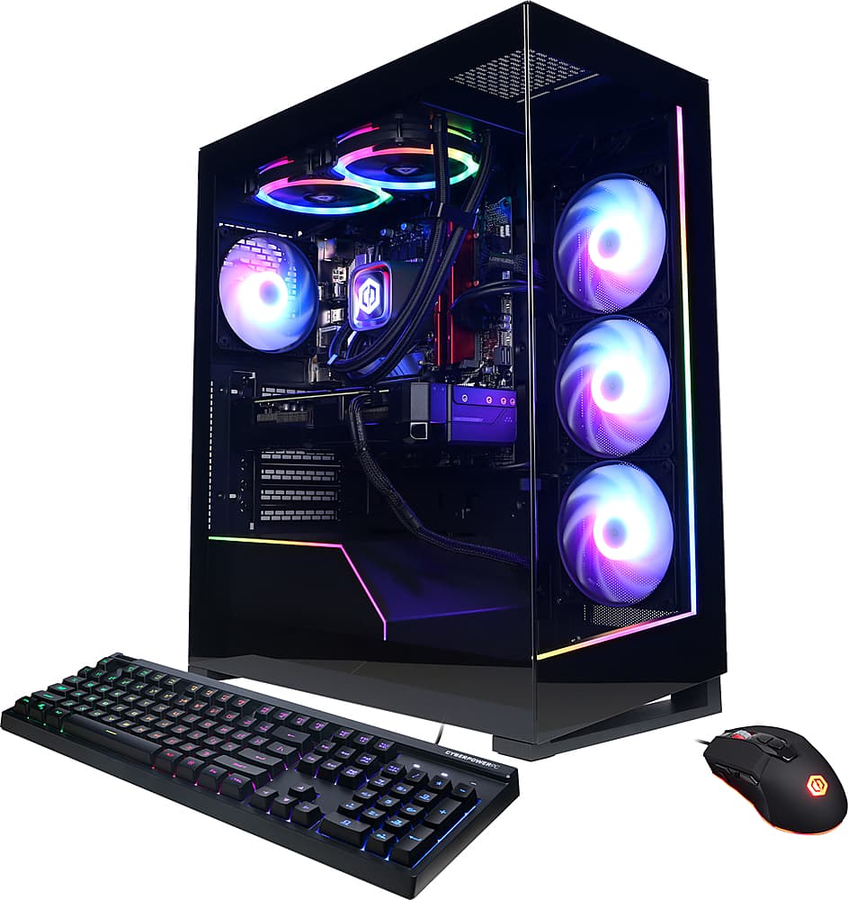 CyberPowerPC Gamer Supreme Gaming Desktop AMD Ryzen 7 8700G 32GB 