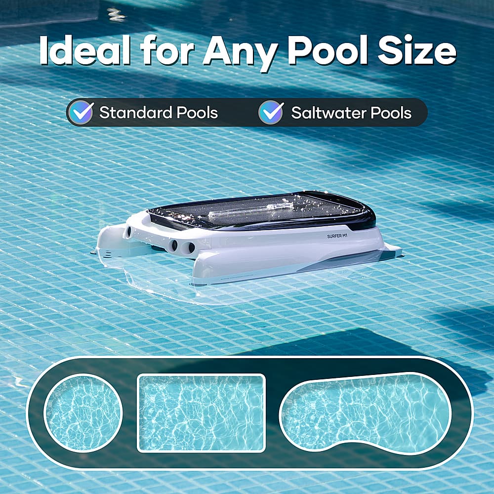 Ideal for Any Pool Size Standard Pools Saltwater Pools