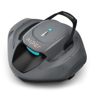 Aiper - SG 800B Cordless Robotic Pool Cleaner for Flat Above Ground Pools up to 860sq.ft, Automatic Pool Vacuum - Gray