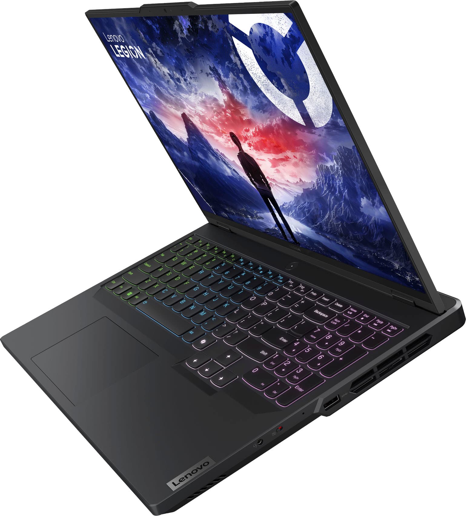 Alt View 17. Lenovo - Legion Pro 5i 16" Gaming Laptop WQXGA - Intel 14th Gen Core i9 with 32GB Memory - NVIDIA GeForce RTX 4070 8GB - 2TB SSD - Onyx Grey.