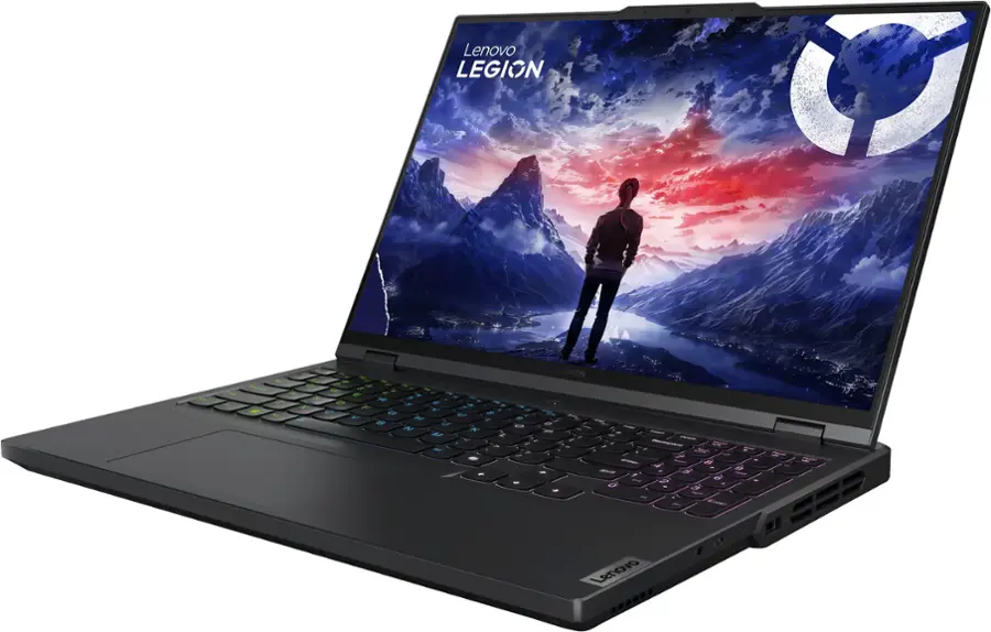 Left. Lenovo - Legion Pro 5i 16" Gaming Laptop WQXGA - Intel 14th Gen Core i9 with 32GB Memory - NVIDIA GeForce RTX 4070 8GB - 2TB SSD - Onyx Grey.