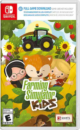 Front. Giants Software - Farming Simulator Kids (Code in Box). - E (Everyone)