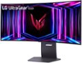 Alt View 1. LG - LG UltraGear 34" OLED Curved WQHD 240Hz 0.03ms FreeSync and NVIDIA G-SYNC Compatible Gaming Monitor with HDR400 - Black.