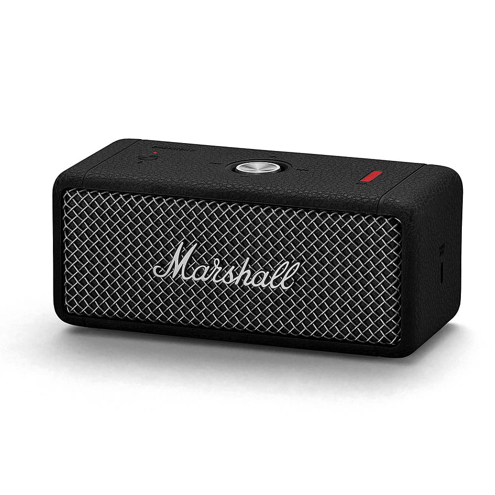 Marshall Emberton II Portable Bluetooth Speaker Black/Steel 1006788 - Best  Buy