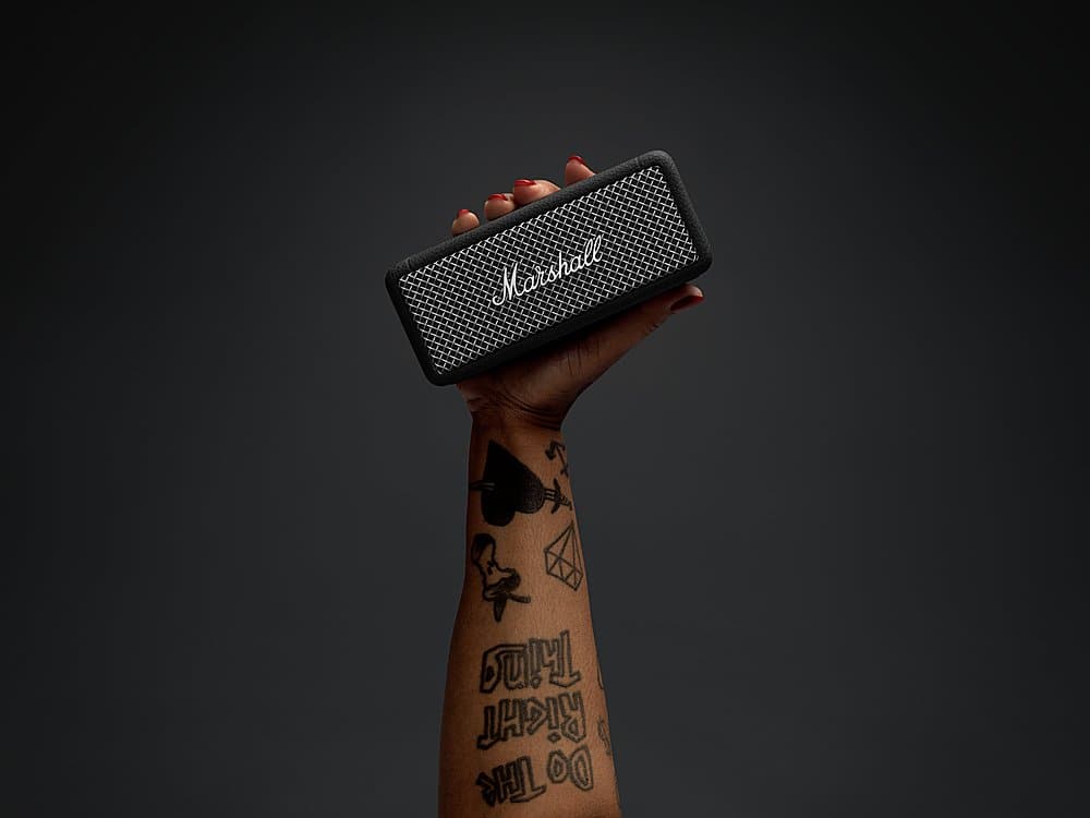 Customer Reviews: Marshall Emberton II Portable Bluetooth Speaker Black ...