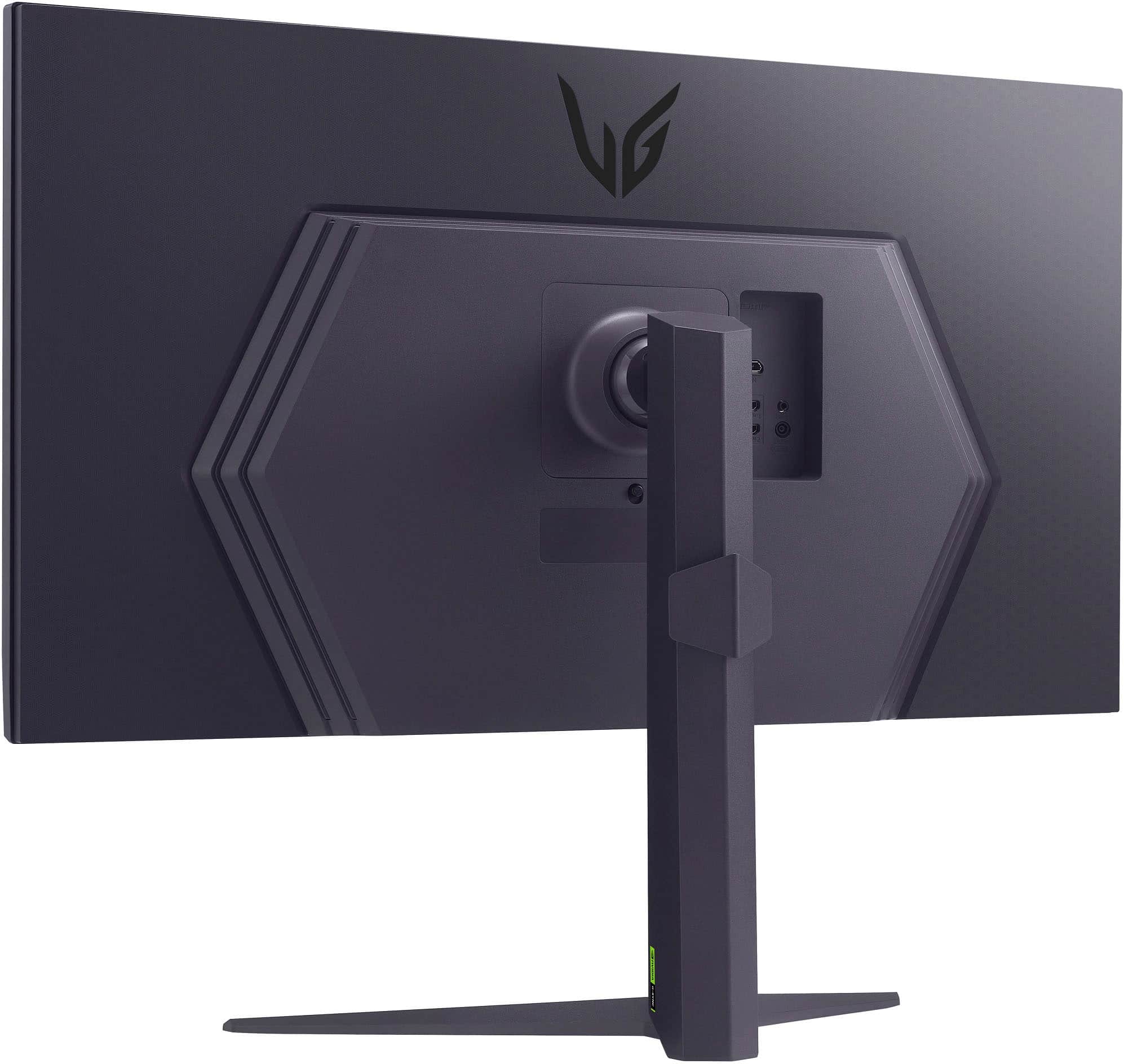 Alt View 11. LG - UltraGear 32" IPS LED 180Hz 1-ms NVIDIA G-SYNC Compatible and AMD Freesync Gaming Monitor with HDR - Black.