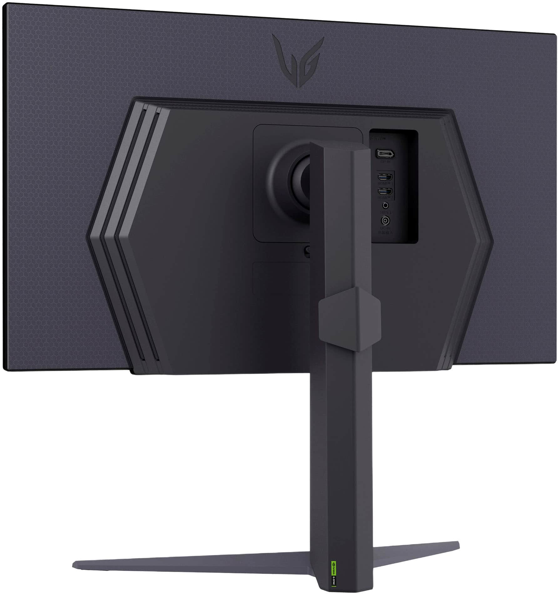 Alt View 11. LG - UltraGear 27" IPS LED 180Hz 1-ms NVIDIA G-SYNC Compatible and AMD Freesync Gaming Monitor with HDR - Black.