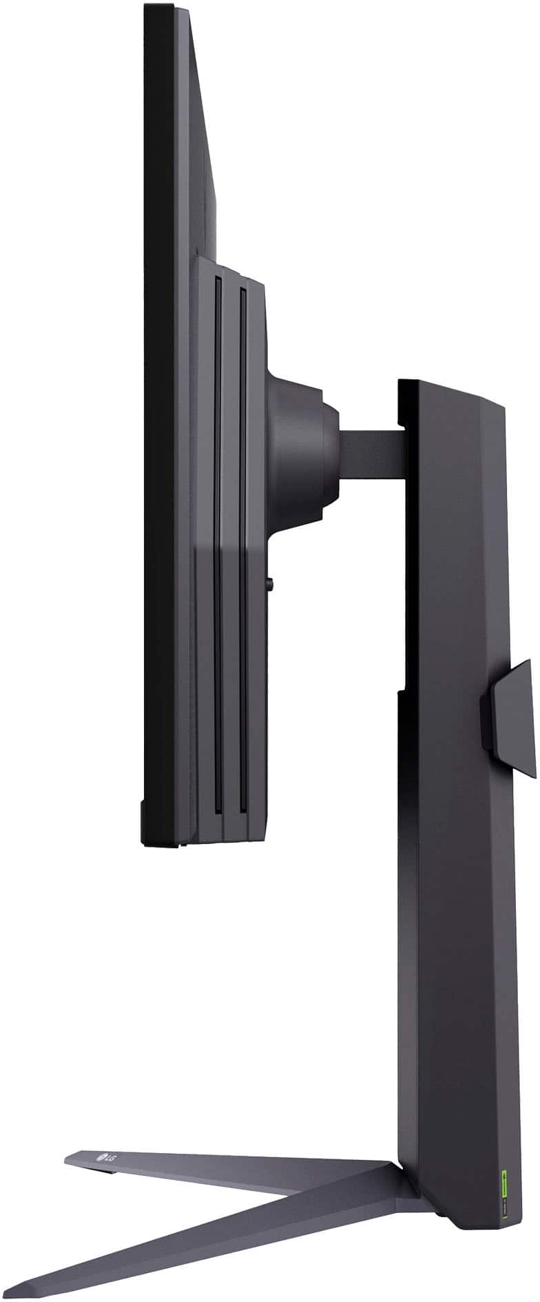 Alt View 13. LG - UltraGear 27" IPS LED 180Hz 1-ms NVIDIA G-SYNC Compatible and AMD Freesync Gaming Monitor with HDR - Black.