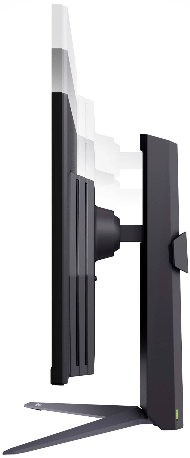 Alt View 14. LG - UltraGear 27" IPS LED 180Hz 1-ms NVIDIA G-SYNC Compatible and AMD Freesync Gaming Monitor with HDR - Black.