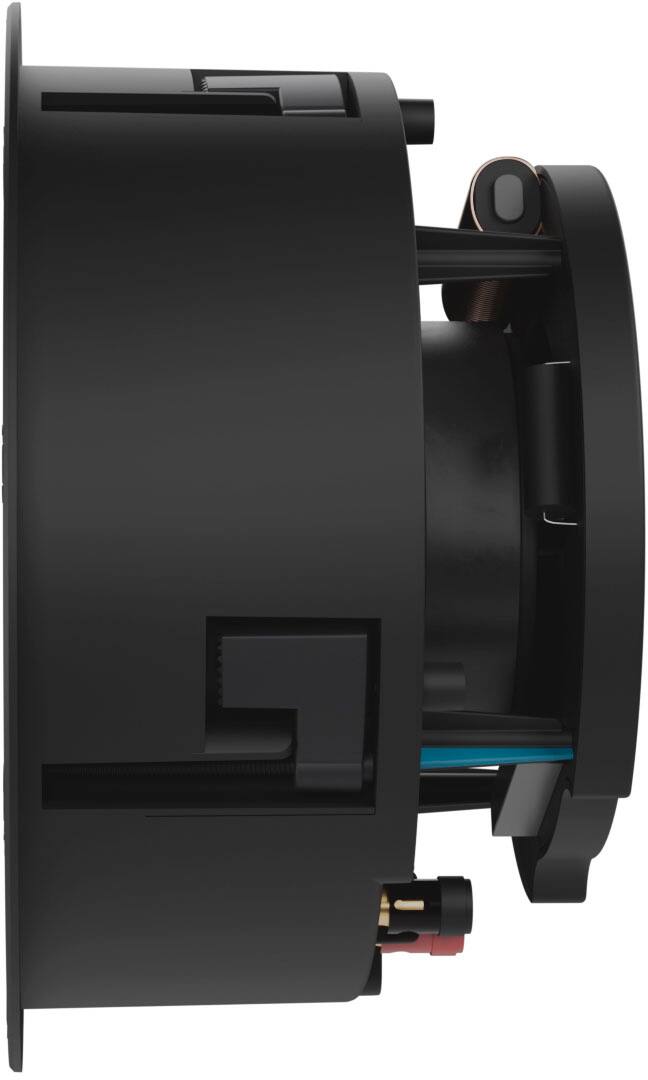 Back. Sonance - VX62R - Visual Experience Series 6" Medium Round 2-Way Speakers (Pair) - Paintable White.