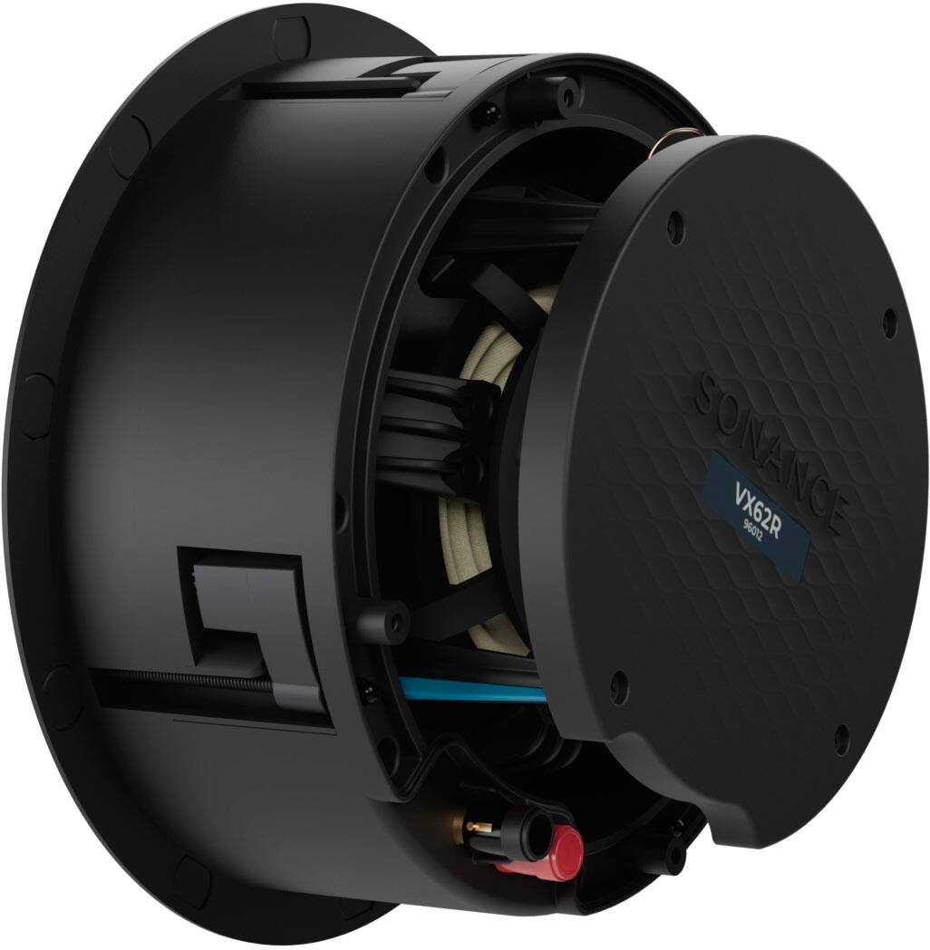 Alt View 11. Sonance - VX62R - Visual Experience Series 6" Medium Round 2-Way Speakers (Pair) - Paintable White.