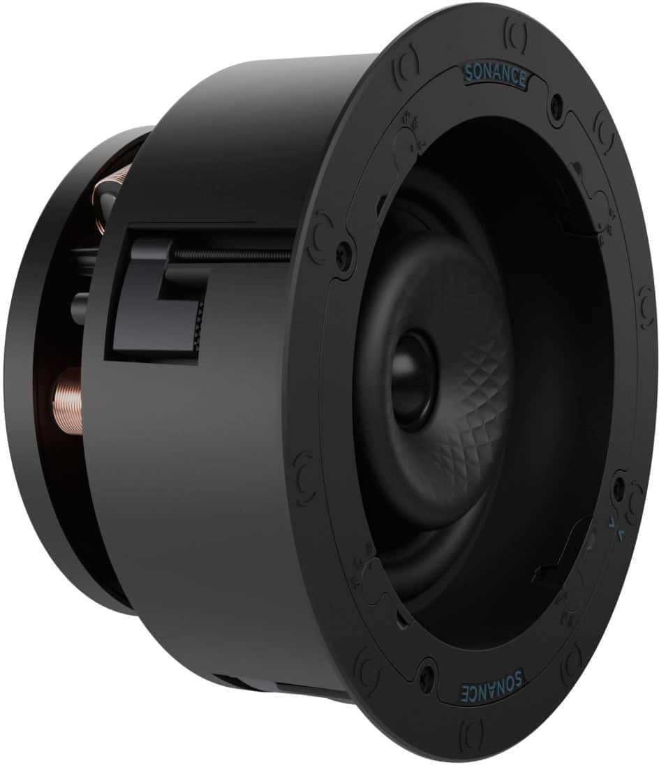 Alt View 15. Sonance - VX62R - Visual Experience Series 6" Medium Round 2-Way Speakers (Pair) - Paintable White.