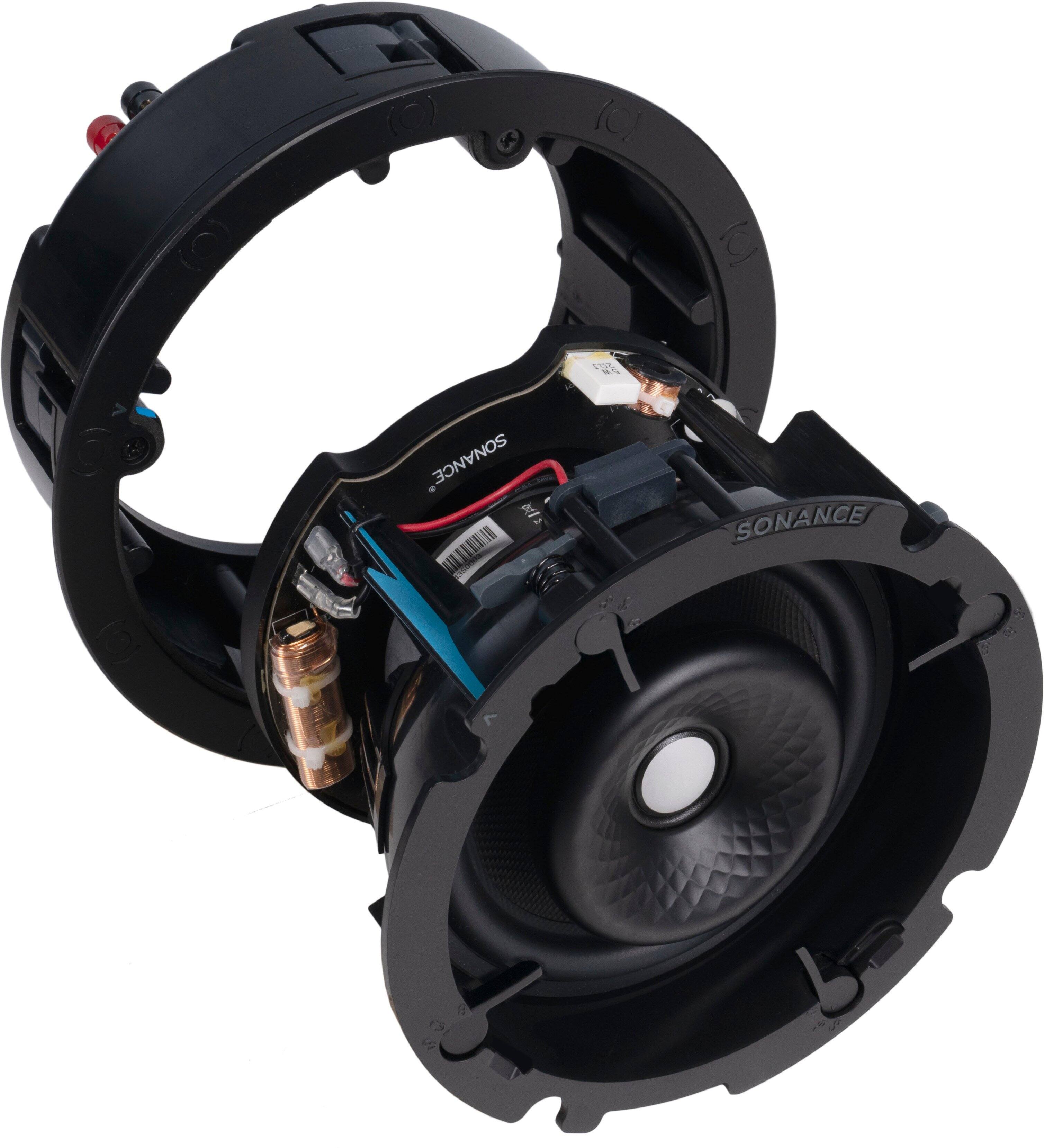 Alt View 19. Sonance - VX62R - Visual Experience Series 6" Medium Round 2-Way Speakers (Pair) - Paintable White.