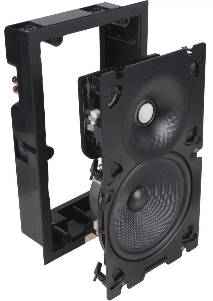 Alt View 19. Sonance - VX82 RECTANGLE - Visual Experience Series 8" Large Rectangle 2-Way Speakers (Pair) - Paintable White.
