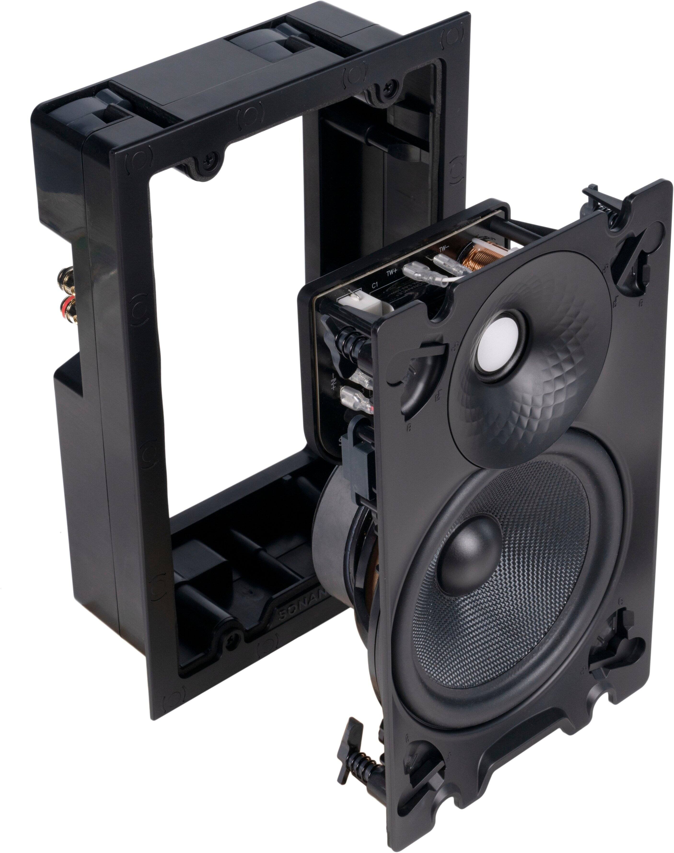 Alt View 19. Sonance - VX62 RECTANGLE - Visual Experience Series 6" Medium Rectangle 2-Way Speakers (Pair) - Paintable White.